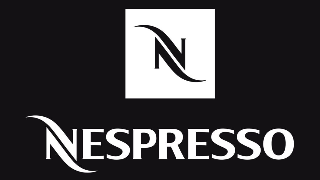 An example of a brand using a monogram or word mark (Nespresso’s “N”).