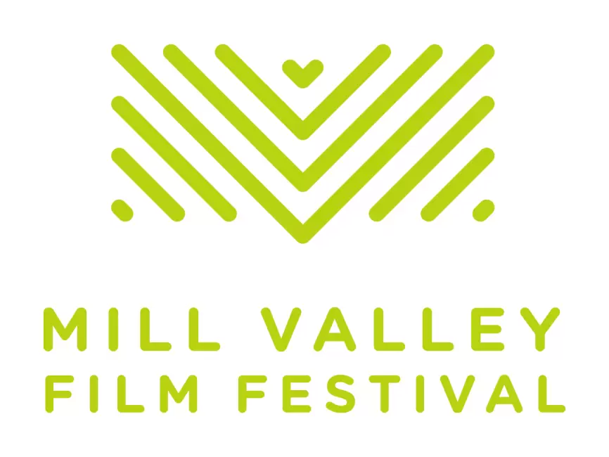 An example of the use of pattern in a logo’s structure (Mill Valley Film Festival).